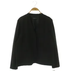 ヴィヴィアンタム VIVIENNE TAM ノーカラージャケット 背抜き 38 ブラック /HK ■OSのサムネイル