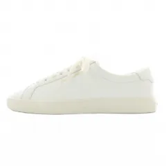 サンローラン パリ SAINT LAURENT PARIS ANDY LOW TOP レザースニーカー 38 白のサムネイル