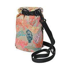 [신품] [키우] 스탭 삭 미니 포 셰트 STUFF SACK MINI POCHETTE 방수 발수 맨즈 레이디스 남녀 겸용 숄더백 숄더 파우치 카라비나 세련된 아웃도어 페스 브라이트 타이거 K363-360 0