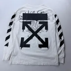 オフホワイト 20SS アロー プリンティング ロングスリーブ XLのサムネイル