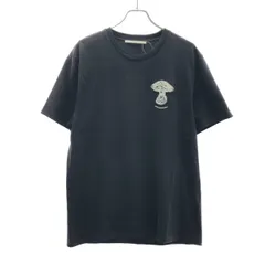 STELLA McCARTNEY ステラ マッカートニー マッシュルームパッチ クルーネックTシャツ  ブラック Lのサムネイル