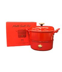 BRUNO Multi Grill Pot レッド 本体 - メルカリ