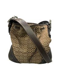 COACH シグネチャー 巾着 ショルダーバッグ NO.C3K-6387 - メルカリ