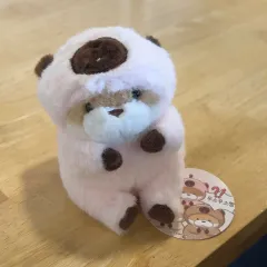 騙された 우소우소ちゃん カピバラ ピンク 12cm キーホルダー