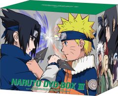 NARUTO-나루토- DVD-BOX III 격돌! 나루토 VS 사스케/다테 용 등