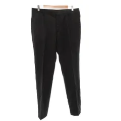 ディオールオム Dior HOMME パンツ スラックス センタープレス ウール 50 黒 ブラック /FF ■GY62のサムネイル
