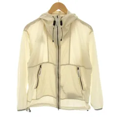 アンドワンダー and wander パーテックス ウインド ジャケット3 PERTEX wind jacket 3 ジップアップパーカー アウター フード 0 アイボリー 574-0921034 /YTのサムネイル