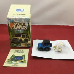 04 未使用品 TINY-Q タイニーQ SUZUKI JIMNY Camping  スズキ ジムニー プルバックカー ブリスクブルーメタリック ブラインドボックス 送料込みのサムネイル