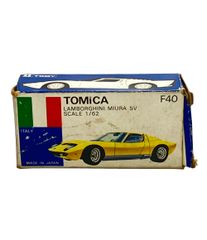 当時物 日本製】トミカ外国車シリーズ ランボルギーニ ミウラ SV F40