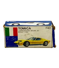 TOMY ランボルギーニ ミウラ SV トミカ 外国車シリーズ F40 1/62 ミニカー