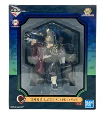 バンダイ 一番くじ 鬼滅の刃 鬼殺の志 C賞 富岡義勇 LAYER SCAPE フィギュア
