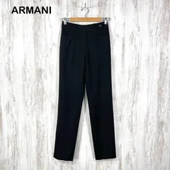 90s ARMANI JEANS ヴィンテージアルマーニジーンズ シンプル カジュアルパンツ ブラックのサムネイル