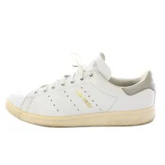 アディダスオリジナルス adidas originals スタンスミス STAN SMITH スニーカー ローカット レザー ロゴ US7.5 25.5cm 白 ホワイト グレー S75075 /YI12のサムネイル