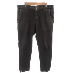 ハリウッドランチマーケット HOLLYWOOD RANCH MARKET テーパードパンツ Vスリット 裾ボタン 3 チャコールグレー /YJ ■GY12のサムネイル
