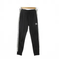 アディダスオリジナルス adidas originals ジョガーパンツ ジャージ スポーツウエア XS 黒 ブラック ロゴ トレフォイル /CK54 ■GY58のサムネイル