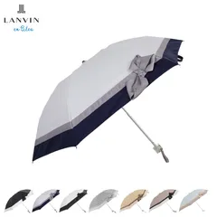 ランバンオンブルー LANVIN en Bleu 日傘 折りたたみ 晴雨兼用 軽量 レディース 50cm 遮光 22-084-11847-02のサムネイル