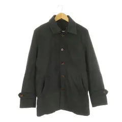 タカQ タカキュー TAKA-Q ステンカラーコート LL グレー ミドル丈 ビジネス 無地 レギュラーカラー 長袖 /CK11 ■ECD004のサムネイル