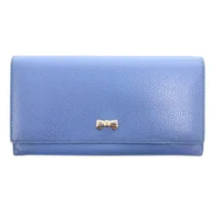 ニナリッチ NINA RICCI 長財布 女性用 青 ブルー 型押し リボンモチーフ /TQ ■GY99のサムネイル