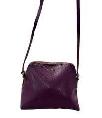 美品FURLAフルラ ペルラ ショルダーバッグ ボディクロスバッグ レザー 