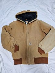 Carhartt フード付きアクティブジャケット 2XL ブラウン - メルカリ