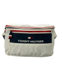 TOMMY HILFIGER ボディバッグ THMG2FBD ホワイト - メルカリ