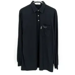 マンシングウェア メンズ 秋冬 アクリルブレンド KARA（カラ）長袖Tシャツ ブラック100 (HU44545)のサムネイル