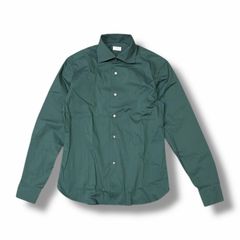プラダ イタリア製 ストレッチ 長袖 シャツ グリーン PRADA 41サイズ