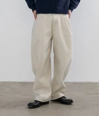 【namow ナモウ】ルーズチノパンツ　ホワイト namow ナモウ】ルーズチノパンツ ホワイト - メルカリ