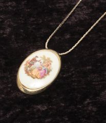 KAISER W.GERMANY 磁器 美品ペンダントトップ4 ダンバリーミント 