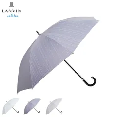 ランバンオンブルー LANVIN en Bleu 日傘 長傘 晴雨兼用 雨傘 メンズ レディース 50cm 遮光 遮蔽 UVカット 紫外線対策 22-084-11854-06のサムネイル