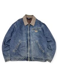 Dickies 90s ビンテージ デニム デトロイトジャケット 襟コーズ M
