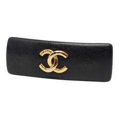 希少・極美品】CHANEL ヴィンテージバレッタココマーク黒箱付 - メルカリ