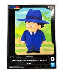 미품 반다이 드래곤 볼 SOFVIMATES 손오공(슈트 스타일) 피규어