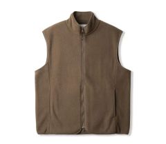 LOWRYSFARM ブラック ダブルブレスト ノースリーブベスト ジレベスト 
