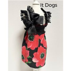 It-Dog's 花柄ドレス 犬服 It-Dog's 花柄ドレス 犬服 犬服