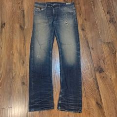 00s【DIESEL】grunge denim pants/Y2K/鬼髭/蜂の巣 - メルカリ
