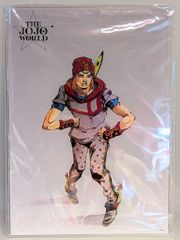아트 프레스트 아라키 히로히코 신작 일러스트 호일이 들어간 아크릴 아트 패널 THE JOJO WORLD 조니 조스터