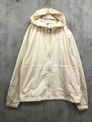 NIKE ナイキ DM6180-113 ウインドフルジップ ナイロン ジャケット sizeL/アイボリー ■■ レディース