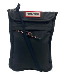 HUNTER スマホショルダーバッグ キルティング ブラック - メルカリ