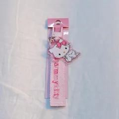 2024 キャラクター大賞 チャーミーキティ 刺繍 ネームタグ キーホルダー