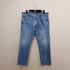 LEVI'S 505 レギュラー ストレート ライトブルー デニムパンツ W34 サイズ
