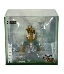 美品 CAPCOM MONSTER HUNTER CFB CUBE 雷狼竜 ジンオウガ 鑑賞用置物 フィギュア