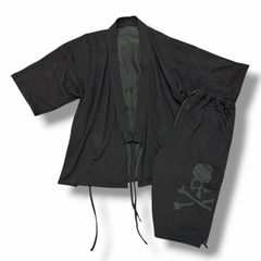 mastermind JAPAN 甚平セット スウェットセットアップ マスターマインドジャパン MW25C14-JI001-2 ブラック XL （15661M）