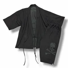 mastermind JAPAN 甚平セット スウェットセットアップ マスターマインドジャパン MW25C14-JI001-2 ブラック XL （15661M）のサムネイル