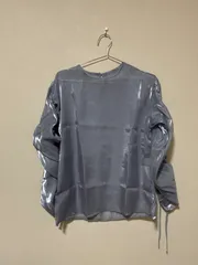 ☆69☆ DAY CLOSET タグ付き未使用　シアートップス　シルバーシャーリング