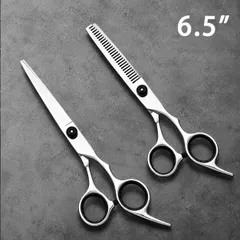 6.5インチ　はさみセット ブラックシザーシリーズ 新品未使用品 在庫品　美容師 理容師 キッズカットハサミ ペットトリ アウトレット