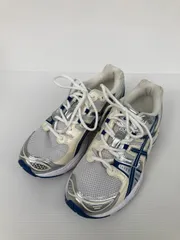 asics アシックス スニーカー グレー ナイロン 合成皮革/人工皮革 ブランドロゴ 紐 ローカット メンズ レディース