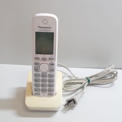 Panasonic 電話 増設 子機 KX-FKD508-W1 充電台セット - メルカリ