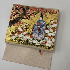 真作】人間国宝 羽田登喜男 おしどり布絵 額装 友禅染 - メルカリ