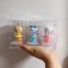 まとめ ちいかわ ボトル フィギュア うさぎ/ハチワレ/ちいかわ